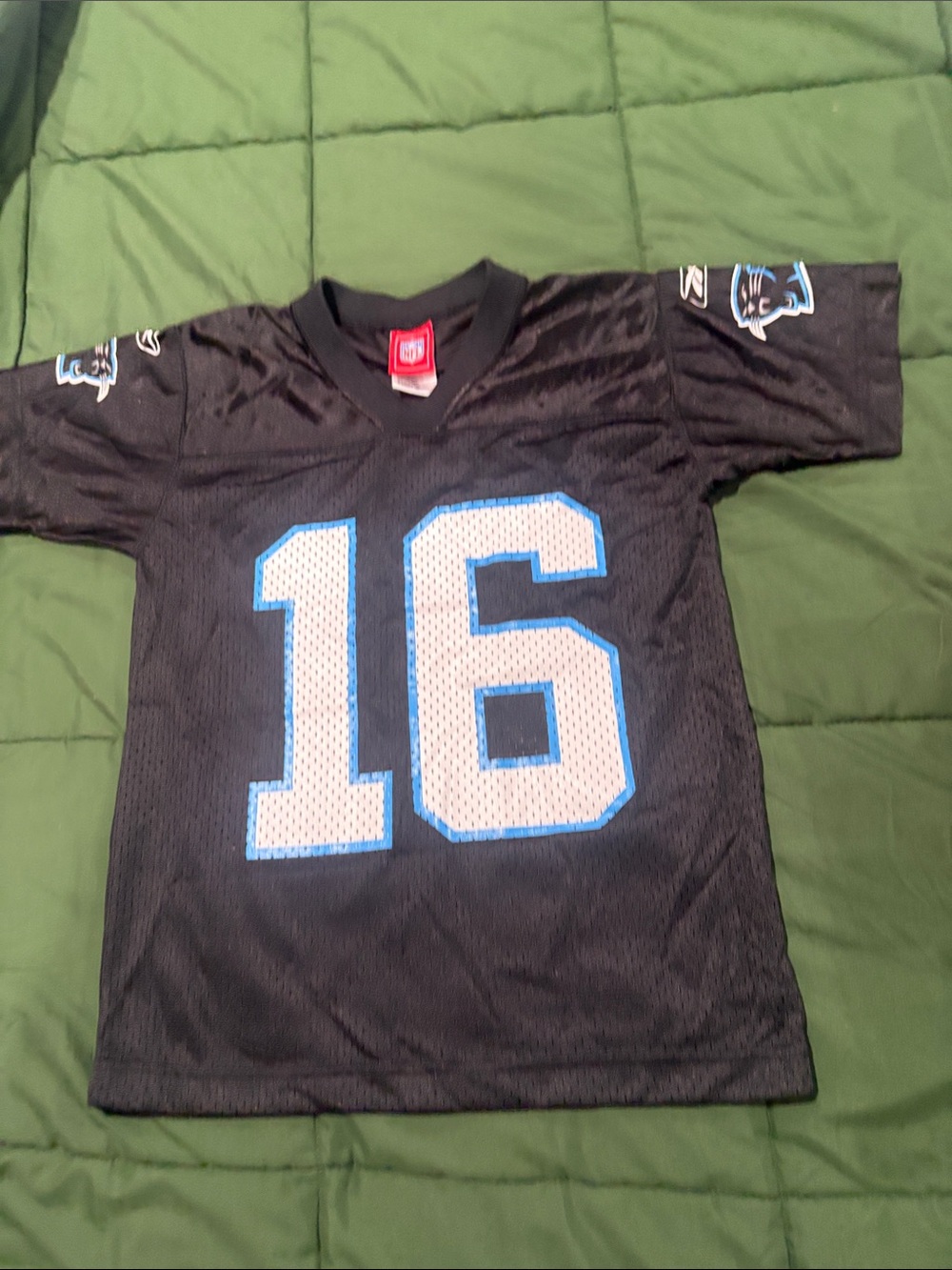 NFL Size Small 8 Child’s Panther Jersey